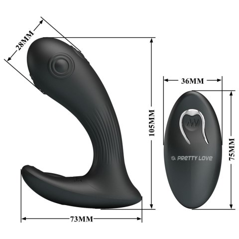 Pretty Love Mirabelle Remote Thrusting G-Spot Vibrator