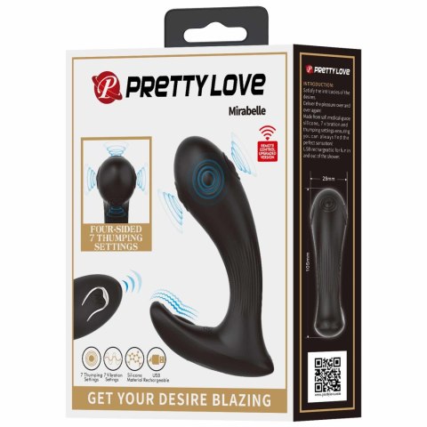 Pretty Love Mirabelle Remote Thrusting G-Spot Vibrator