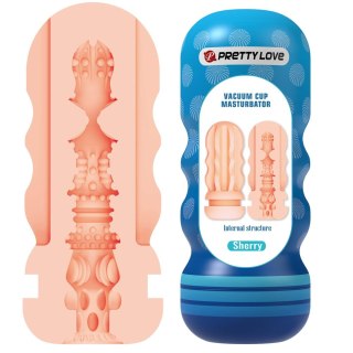 Pretty Love Sherry Multi-Texture Vacuum Cup Masturbator