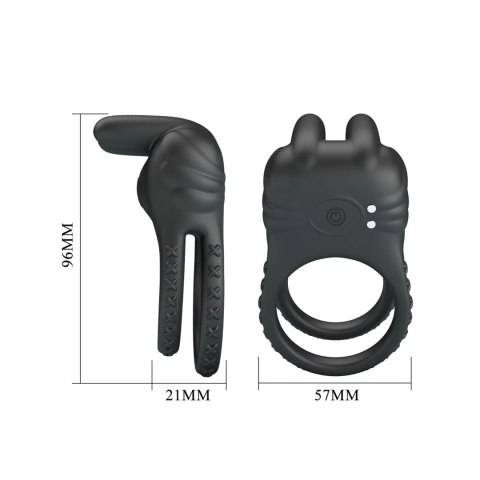 Pretty Love Sini Vibrating Rabbit Penis Ring