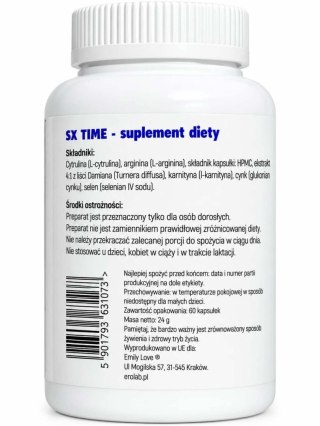 Supl.diety-SX Time- 60tab Emily Love