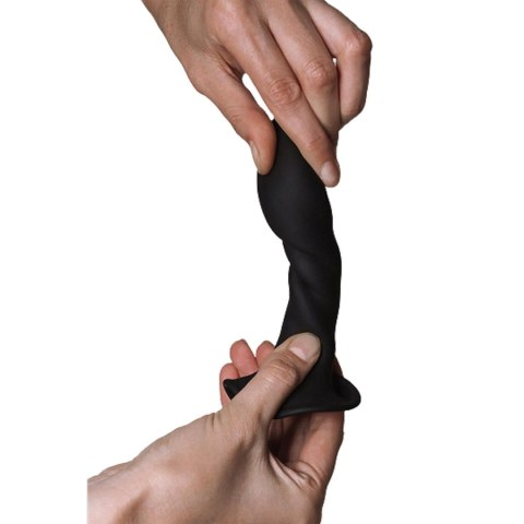 Adrien Lastic Hitsens 5 - dildo o podwójnej gęstości, 5", czarne
