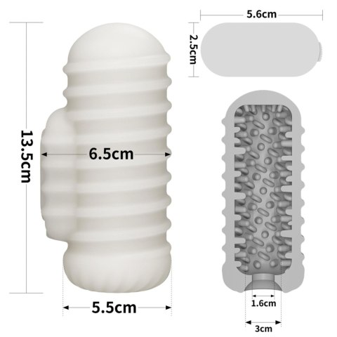 Knights Ring Vibrating Dual Purpose Sleeve-Wavy
