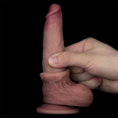 7'' Sliding Skin Pro II Dual Layer Silicone Dong