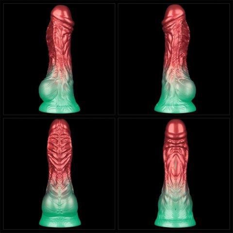 8'' Dual Density Silicone Inflatable Dildo