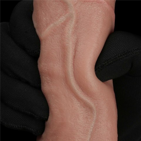 9'' Dual Layered Silicone Cock