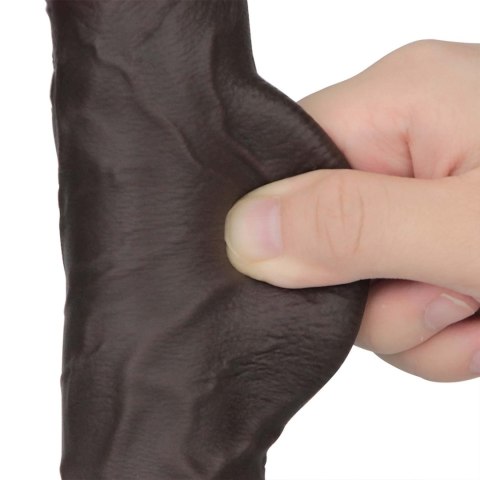 10'' Sliding Skin Pro II Dual Layer Silicone Dong