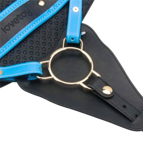 Vibrating Enhanced Strap on Set 9.5'' XS/S/M