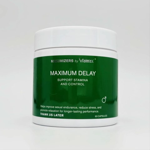 MAXIMUM DELAY - 60 Capsules