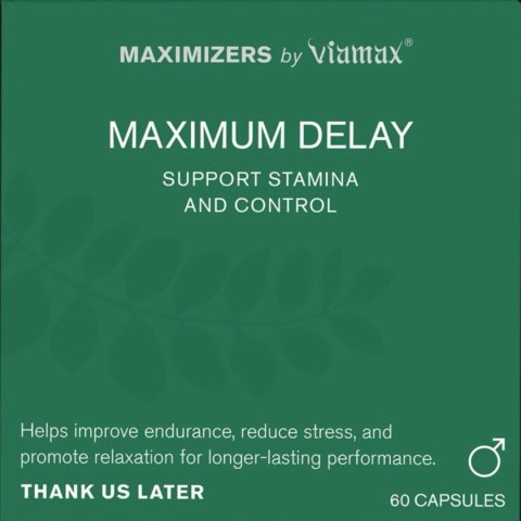 MAXIMUM DELAY - 60 Capsules