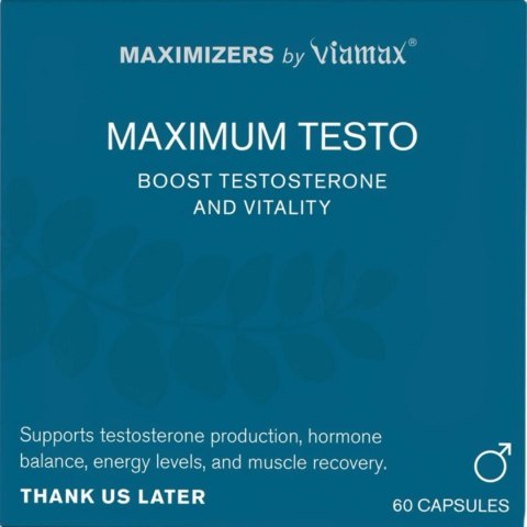 MAXIMUM TESTO - 60 Capsules