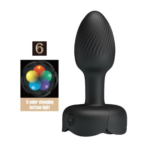 Pretty Love Jotham - Vibrating Anal Plug with Light