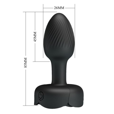 Pretty Love Jotham - Vibrating Anal Plug with Light