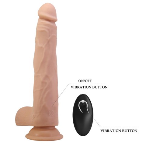Pretty Love Nolan - Rotating & Thrusting Realistic Dildo 24.5 cm