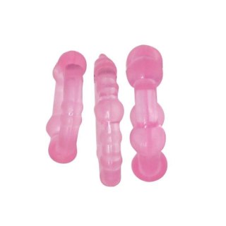 Kit di 3 anelli fallici Timeless Stud (rosa) Toyz4lovers