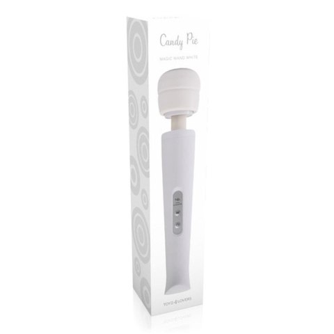 Stymulator-MASSAGGIATORE CANDY PIE WAND WHITE Candy Pie Stymulator-MASSAGGIATORE CANDY PIE WAND WHITE Candy Pie