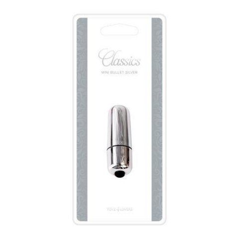 Wibrator-MINI VIBRATORE BULLET CLASSICS SILVER Toyz4lovers Wibrator-MINI VIBRATORE BULLET CLASSICS SILVER Toyz4lovers