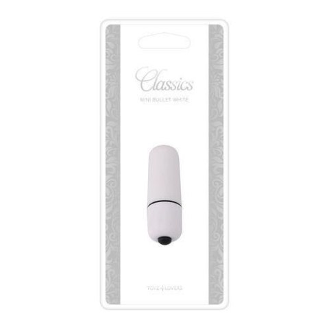 Wibrator-MINI VIBRATORE BULLET CLASSICS WHITE Toyz4lovers Wibrator-MINI VIBRATORE BULLET CLASSICS WHITE Toyz4lovers