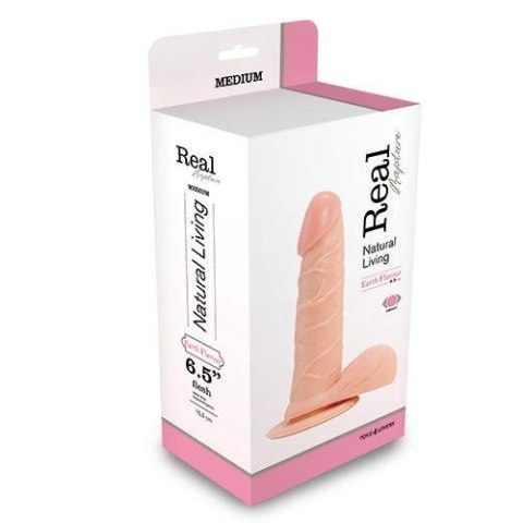 Wibrator-REALISTIC VIBRATOR REAL RAPTURE FLESH 6.5"""""""""""""""" Real Rapture Wibrator-REALISTIC VIBRATOR REAL RAPTURE FLESH 6.5"""""""""""""""" Real Rapture