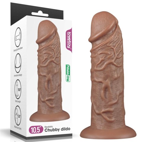 10.5'' Realistic Chubby Dildo Lovetoy 10.5'' Realistic Chubby Dildo Lovetoy