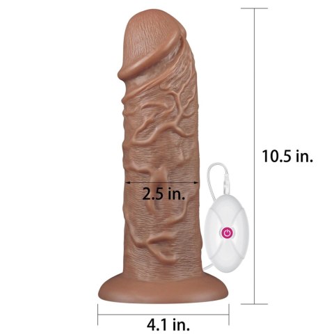 10.5'' Realistic Chubby Vibrating Dildo Lovetoy 10.5'' Realistic Chubby Vibrating Dildo Lovetoy