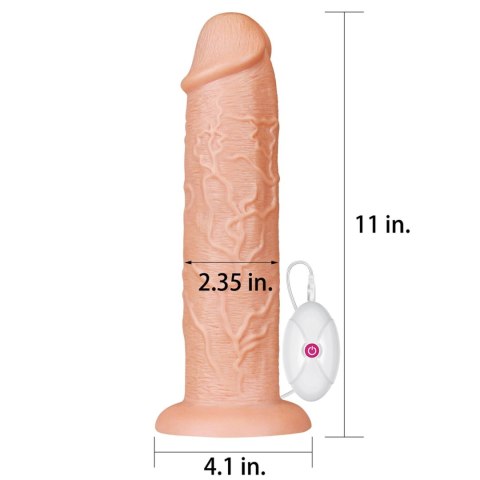 11'' Realistic Long Vibrating Dildo Lovetoy 11'' Realistic Long Vibrating Dildo Lovetoy