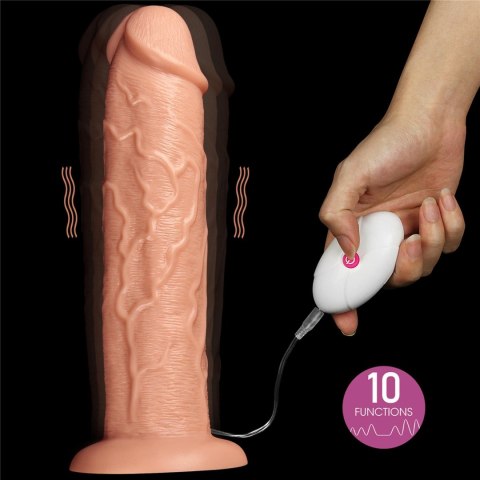 11'' Realistic Long Vibrating Dildo Lovetoy 11'' Realistic Long Vibrating Dildo Lovetoy