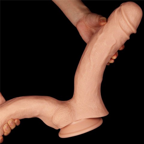 12'' Realistic Mega Double Dildo Lovetoy 12'' Realistic Mega Double Dildo Lovetoy