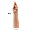 13.5"" King Size Realistic Magic Hand Lovetoy 13.5"" King Size Realistic Magic Hand Lovetoy