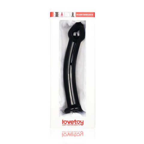 7.5"" Glass Romance Black Lovetoy 7.5"" Glass Romance Black Lovetoy