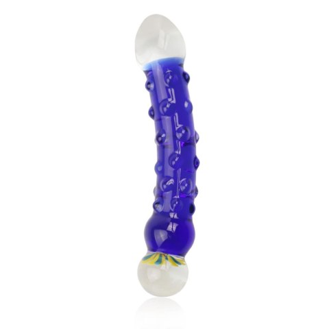 7.5"" Glass Romance Blue Lovetoy 7.5"" Glass Romance Blue Lovetoy