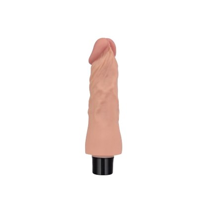 Lovetoy Real Softee - realistyczny wibrator z cyberskóry, 18 cm
