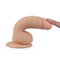 7"" Real Extreme Dildo Flesh Lovetoy 7"" Real Extreme Dildo Flesh Lovetoy