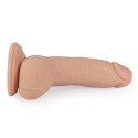 7"" Real Extreme Dildo Flesh Lovetoy 7"" Real Extreme Dildo Flesh Lovetoy