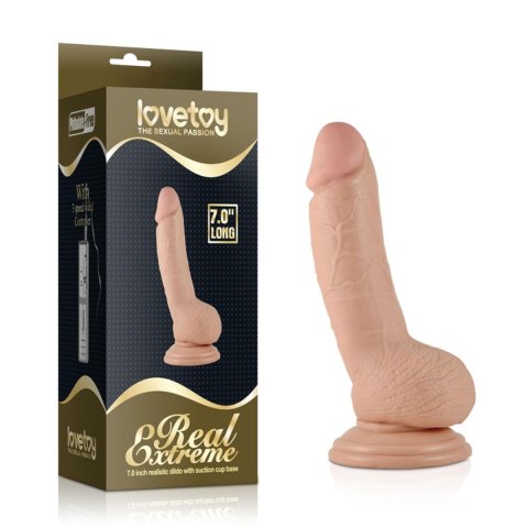 7"" Real Extreme Vibrating Dildo Lovetoy 7"" Real Extreme Vibrating Dildo Lovetoy