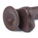 7'' Sliding Skin Dual Layer Dong - Black Lovetoy 7'' Sliding Skin Dual Layer Dong - Black Lovetoy