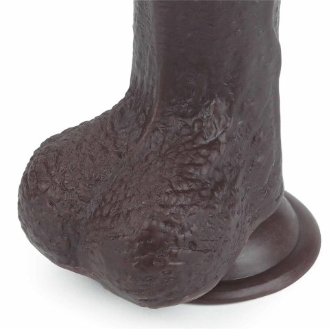 7'' Sliding Skin Dual Layer Dong - Black Lovetoy 7'' Sliding Skin Dual Layer Dong - Black Lovetoy