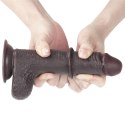 7'' Sliding Skin Dual Layer Dong - Black Lovetoy 7'' Sliding Skin Dual Layer Dong - Black Lovetoy