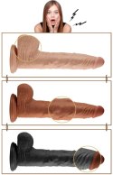 9.5'' Real Extreme Vibrating Dildo Flesh Lovetoy