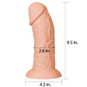 9.5'' Realistic Curved Dildo Lovetoy 9.5'' Realistic Curved Dildo Lovetoy