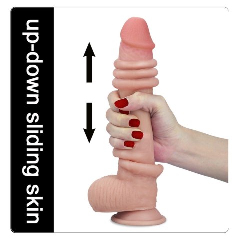 9'' Sliding Skin Dual Layer Dong Lovetoy 9'' Sliding Skin Dual Layer Dong Lovetoy