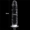 Flawless Clear Dildo 7.0'' Lovetoy Flawless Clear Dildo 7.0'' Lovetoy