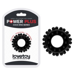 POWER PLUS Cockring Black Lovetoy