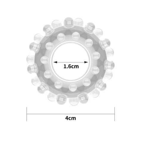 POWER PLUS Cockring Clear Lovetoy POWER PLUS Cockring Clear Lovetoy