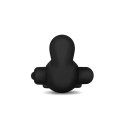 Power Clit Duo Silicone Cockring Black Lovetoy