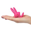 Power Clit Duo Silicone Cockring Pink Lovetoy Power Clit Duo Silicone Cockring Pink Lovetoy