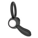 Power Clit Silicone Cockring Black Lovetoy Power Clit Silicone Cockring Black Lovetoy