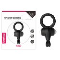 Power Clit Silicone Cockring Black Lovetoy Power Clit Silicone Cockring Black Lovetoy