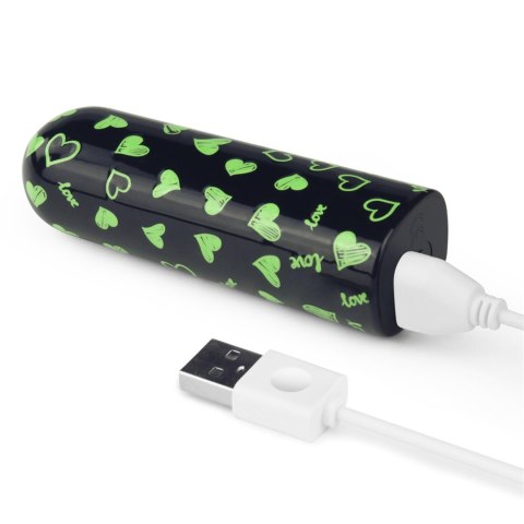 Rechargeable Glow-in-the-dark Heart Massager Lovetoy Rechargeable Glow-in-the-dark Heart Massager Lovetoy