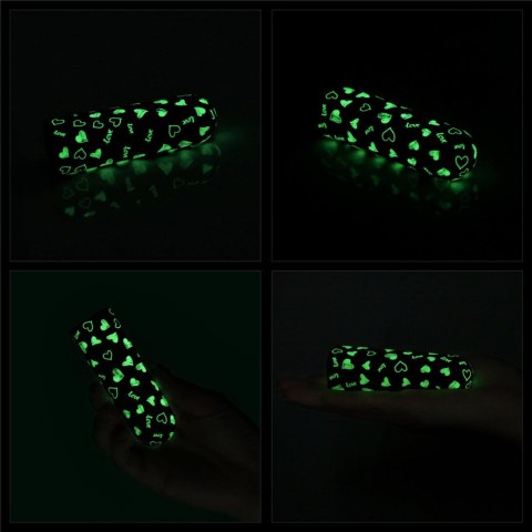 Rechargeable Glow-in-the-dark Heart Massager Lovetoy Rechargeable Glow-in-the-dark Heart Massager Lovetoy